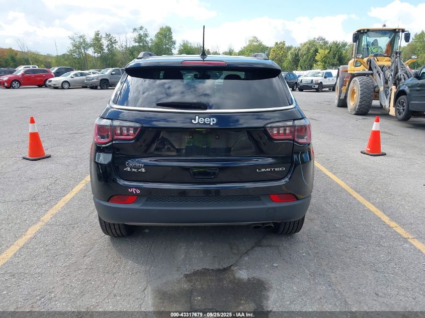 2018 Jeep Compass Limited 4X4 VIN: 3C4NJDCB7JT266398 Lot: 43317679