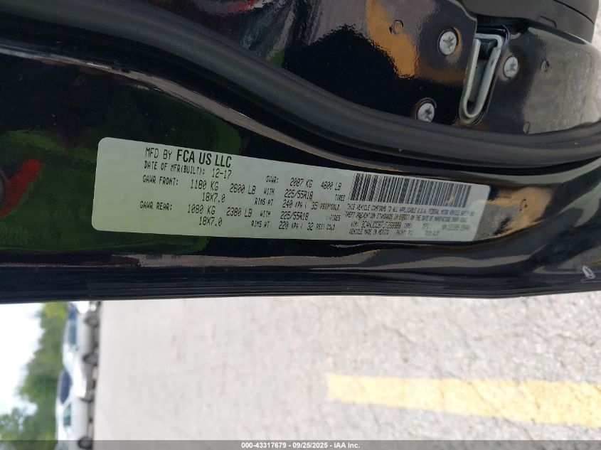 2018 Jeep Compass Limited 4X4 VIN: 3C4NJDCB7JT266398 Lot: 43317679