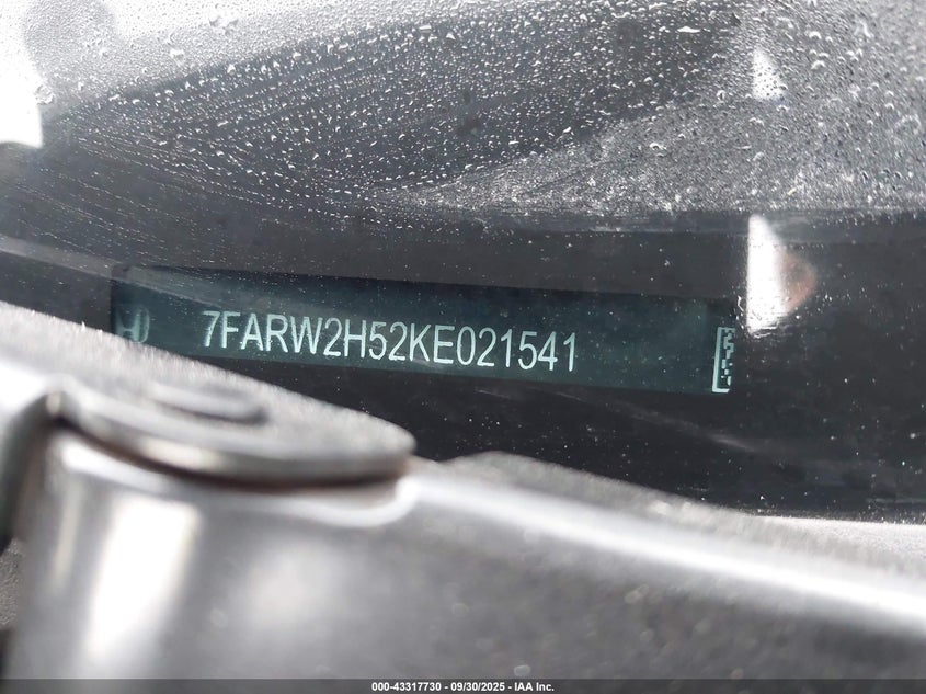 2019 HONDA CR-V EX 7FARW2H52KE021541