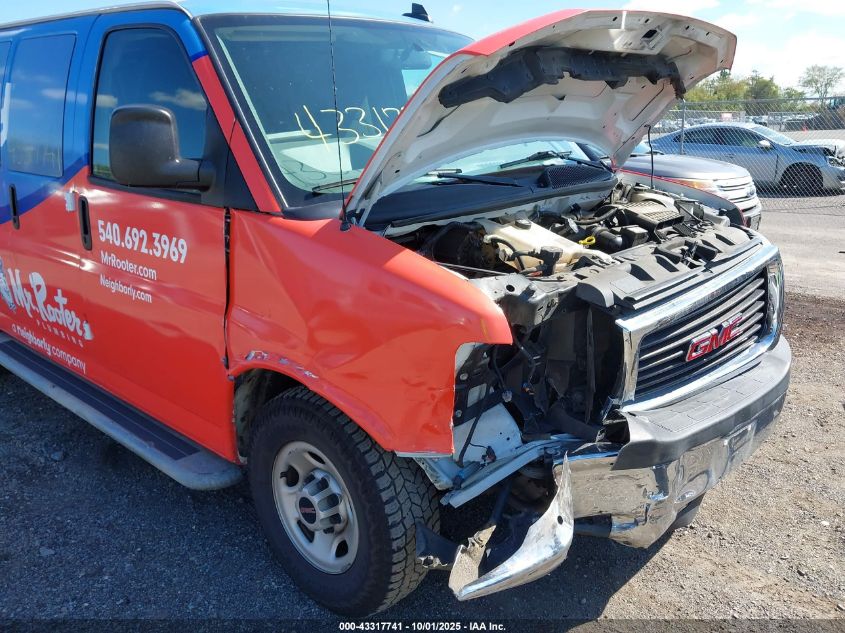 2020 GMC Savana Cargo Rwd 2500 Regular Wheelbase Work Van VIN: 1GTW7AFG3L1224281 Lot: 43317741