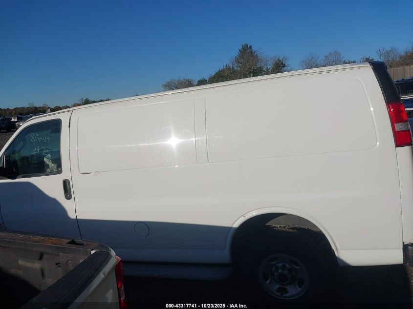2020 GMC Savana Cargo Rwd 2500 Regular Wheelbase Work Van VIN: 1GTW7AFG3L1224281 Lot: 43317741