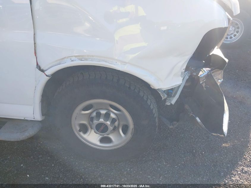 2020 GMC Savana Cargo Rwd 2500 Regular Wheelbase Work Van VIN: 1GTW7AFG3L1224281 Lot: 43317741