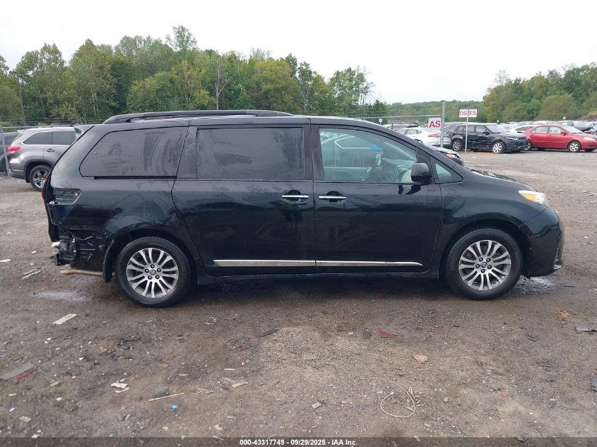 2019 Toyota Sienna Xle 8 Passenger VIN: 5TDYZ3DC6KS987377 Lot: 43317749