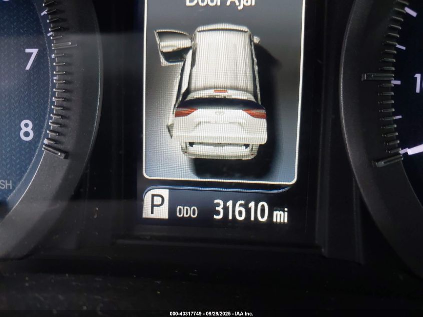 2019 Toyota Sienna Xle 8 Passenger VIN: 5TDYZ3DC6KS987377 Lot: 43317749