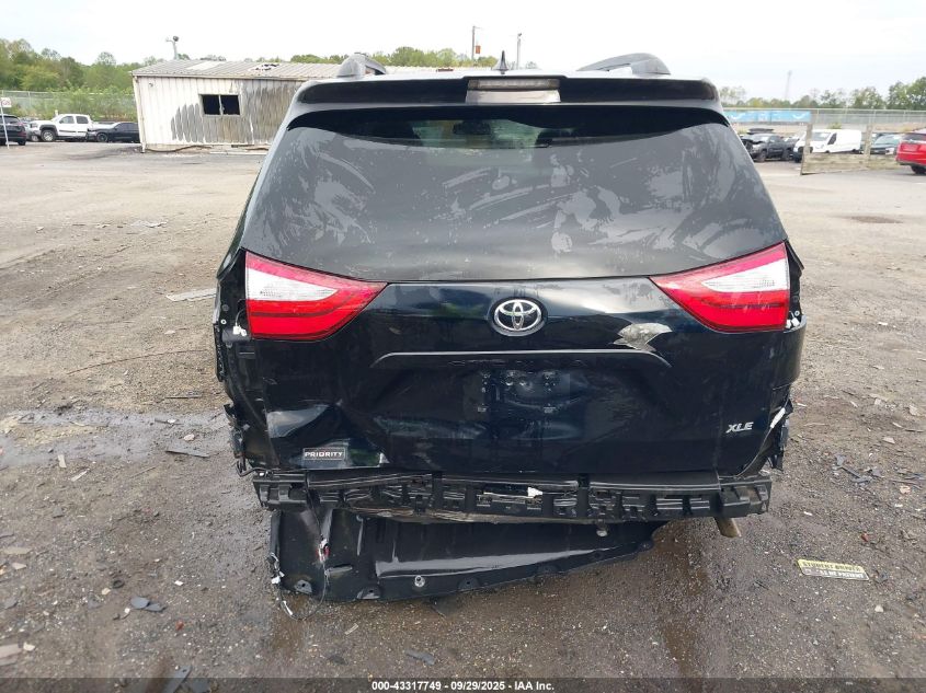 2019 Toyota Sienna Xle 8 Passenger VIN: 5TDYZ3DC6KS987377 Lot: 43317749