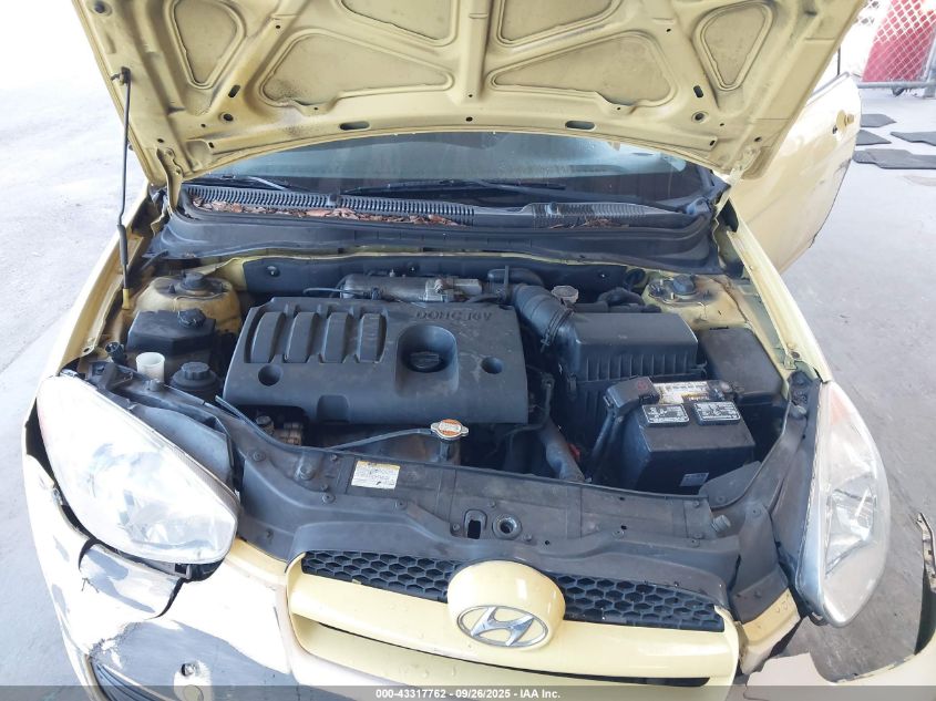 2010 Hyundai Accent Gs VIN: KMHCM3AC1AU162379 Lot: 43317762