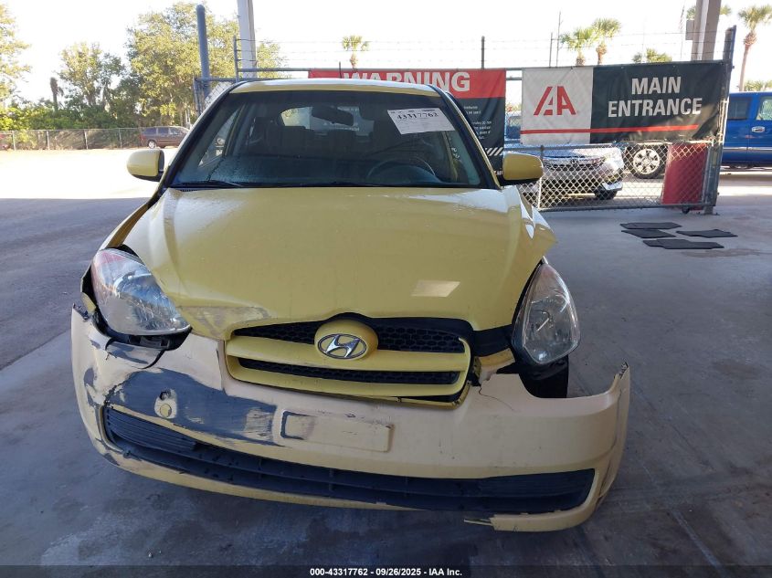 2010 Hyundai Accent Gs VIN: KMHCM3AC1AU162379 Lot: 43317762