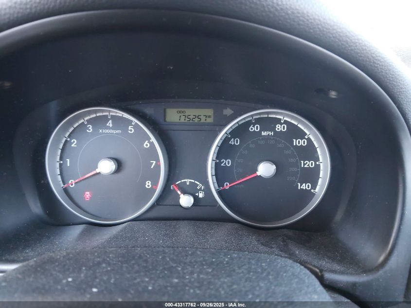 2010 Hyundai Accent Gs VIN: KMHCM3AC1AU162379 Lot: 43317762