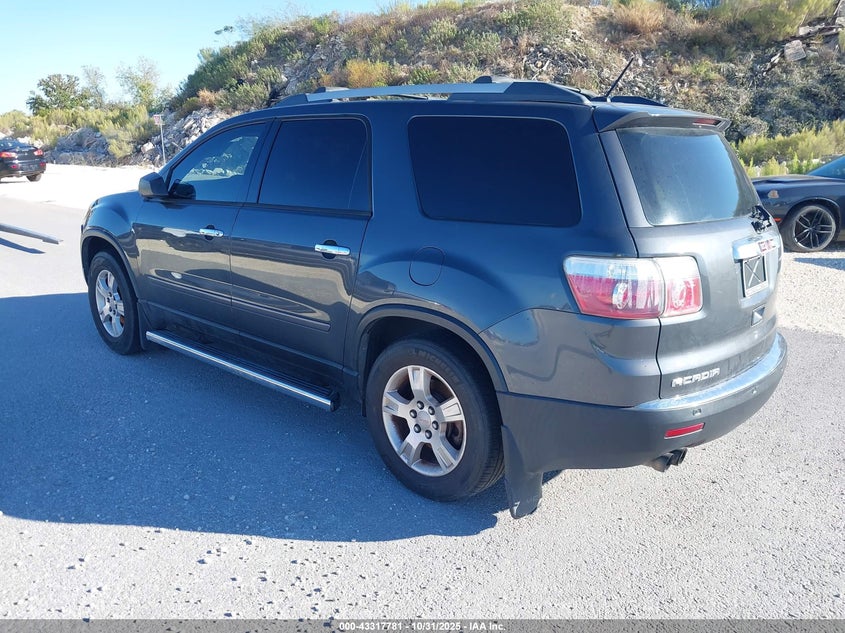 Vin: 1gkkrped4bj170298, lot: 43812446, gmc acadia sle 20113