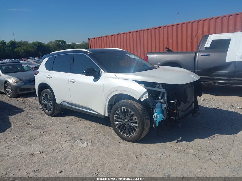 2025 Nissan Rogue Platinum Fwd VIN: JN8BT3DC0SW380600 Lot: 43317791
