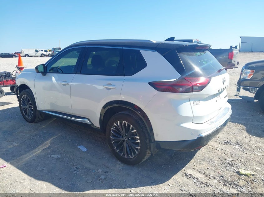 2025 Nissan Rogue Platinum Fwd VIN: JN8BT3DC0SW380600 Lot: 43317791