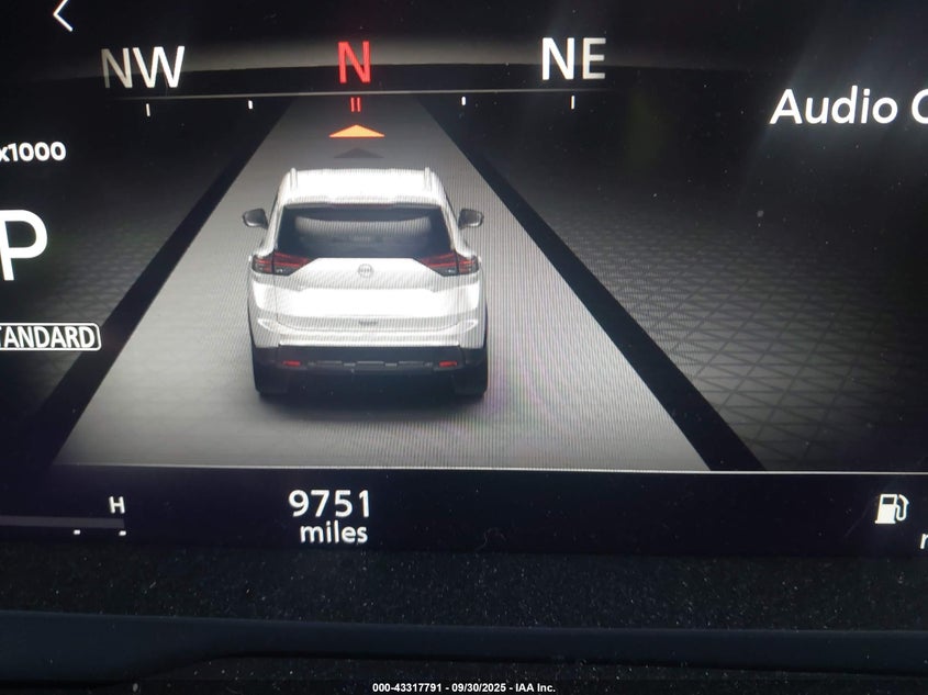 2025 Nissan Rogue Platinum Fwd VIN: JN8BT3DC0SW380600 Lot: 43317791