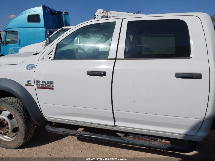 2018 Ram 5500 Chassis Tradesman/Slt/Laramie VIN: 3C7WRNFL4JG360225 Lot: 43317796