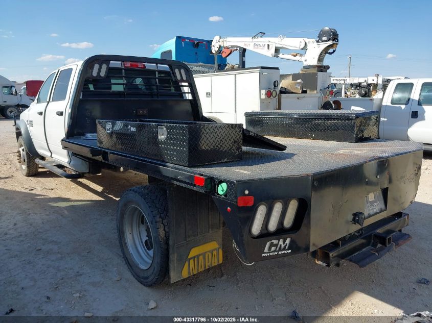 2018 Ram 5500 Chassis Tradesman/Slt/Laramie VIN: 3C7WRNFL4JG360225 Lot: 43317796