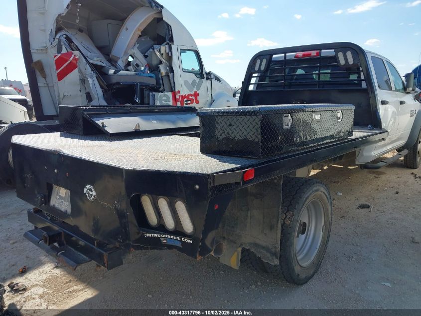 2018 Ram 5500 Chassis Tradesman/Slt/Laramie VIN: 3C7WRNFL4JG360225 Lot: 43317796