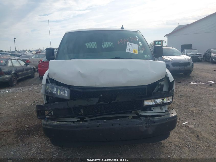 2019 Chevrolet Express 2500 Work Van VIN: 1GCWGAFG2K1328260 Lot: 43317815