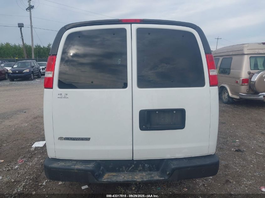 2019 Chevrolet Express 2500 Work Van VIN: 1GCWGAFG2K1328260 Lot: 43317815