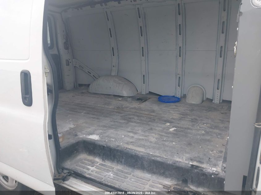 2019 Chevrolet Express 2500 Work Van VIN: 1GCWGAFG2K1328260 Lot: 43317815