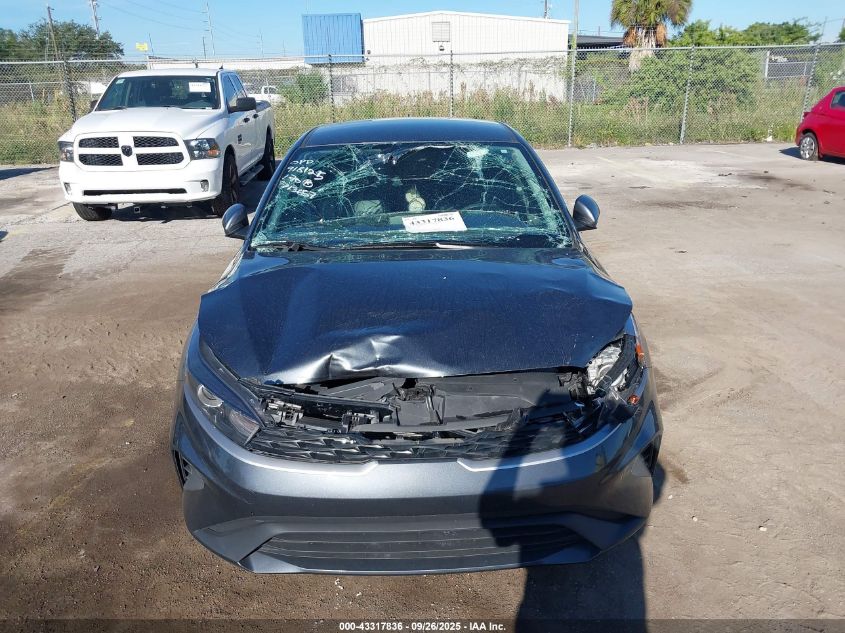 2023 Kia Forte Lxs VIN: 3KPF24AD6PE651213 Lot: 43317836