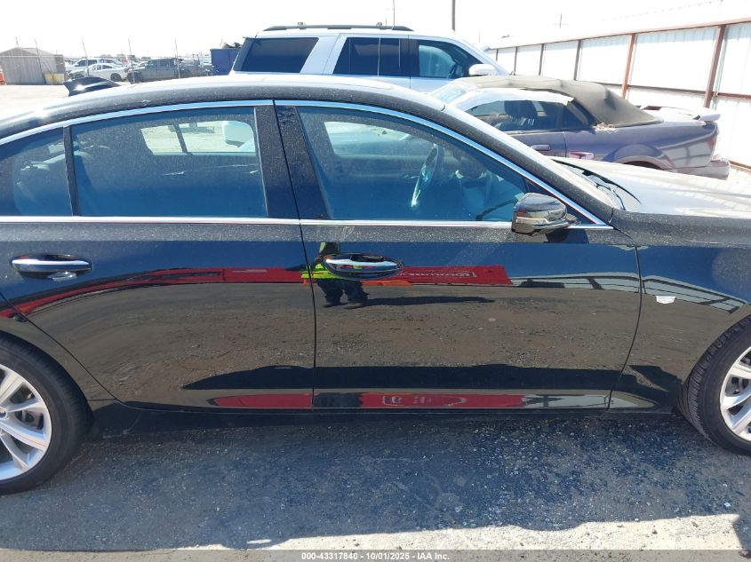 2025 Cadillac Ct5 Premium Luxury Rwd VIN: 1G6DN5RK1S0110503 Lot: 43317840