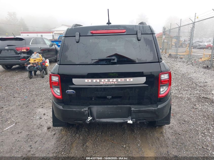 2024 Ford Bronco Sport Free Wheeling VIN: 3FMCR9K69RRE29672 Lot: 43317848