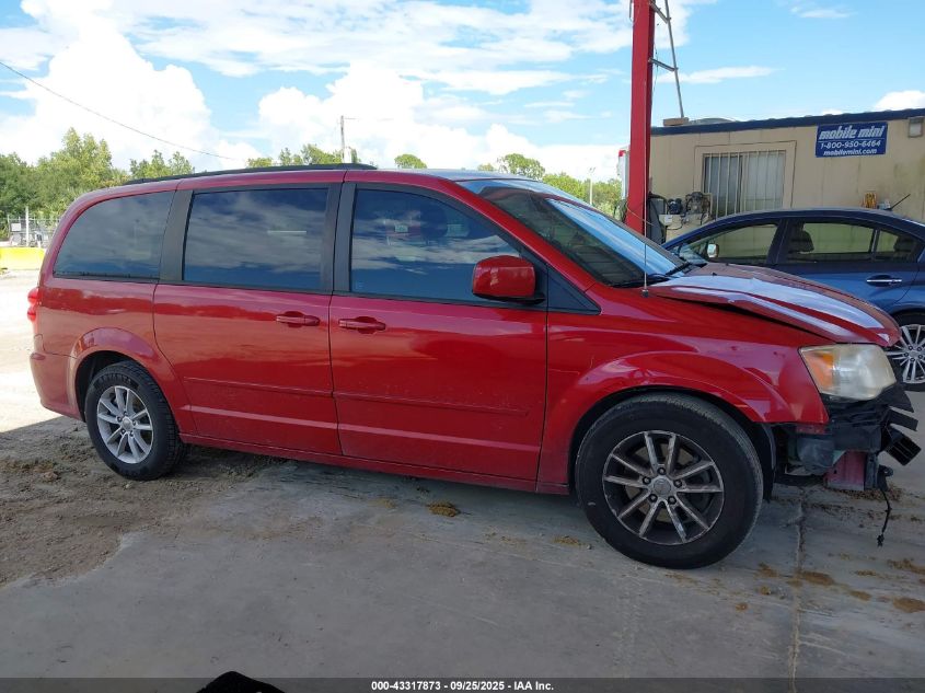 2014 Dodge Grand Caravan Sxt VIN: 2C4RDGCG4ER129711 Lot: 43317873