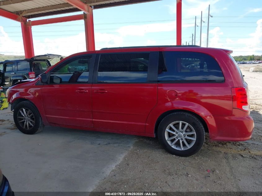 2014 Dodge Grand Caravan Sxt VIN: 2C4RDGCG4ER129711 Lot: 43317873
