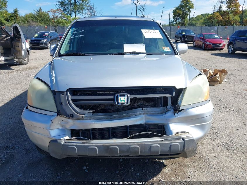 2005 Honda Pilot Ex-L VIN: 2HKYF18545H514841 Lot: 43317893