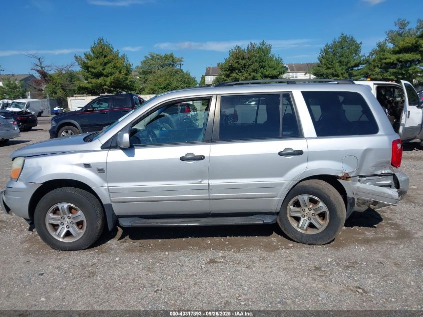 2005 Honda Pilot Ex-L VIN: 2HKYF18545H514841 Lot: 43317893