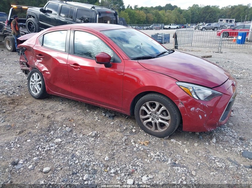 2018 Toyota Yaris Ia brown sedan gasoline 3MYDLBYV3JY315744 photo #1