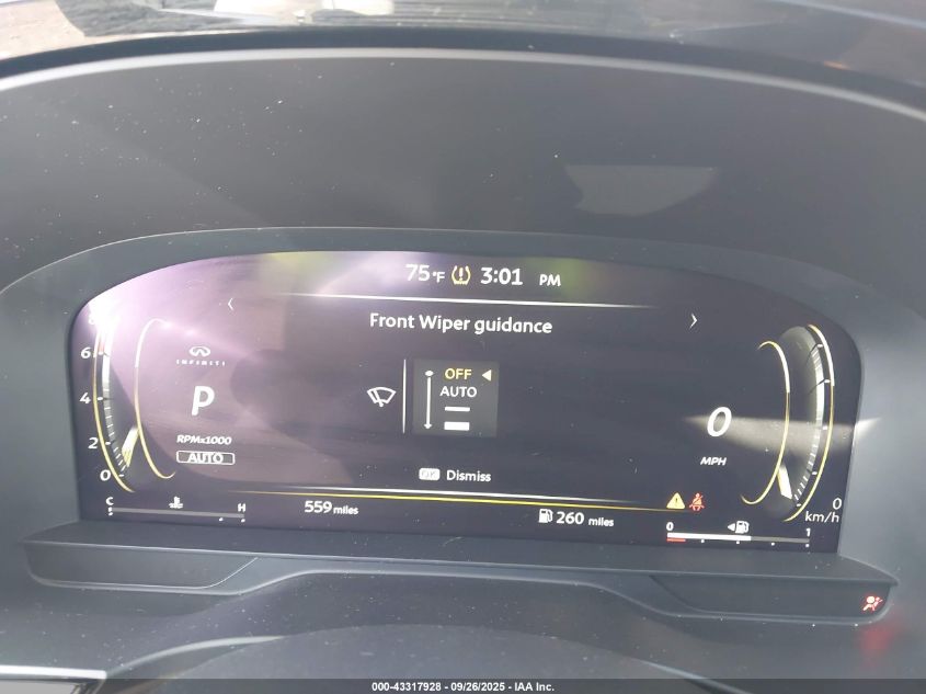 2026 Infiniti Qx60 Autograph VIN: 5N1AL1HU6TC332998 Lot: 43317928