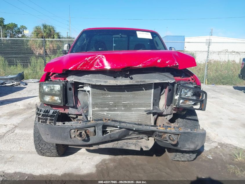 2005 Ford F-250 Xl/Xlt VIN: 1FTSF21P75ED33174 Lot: 43317965