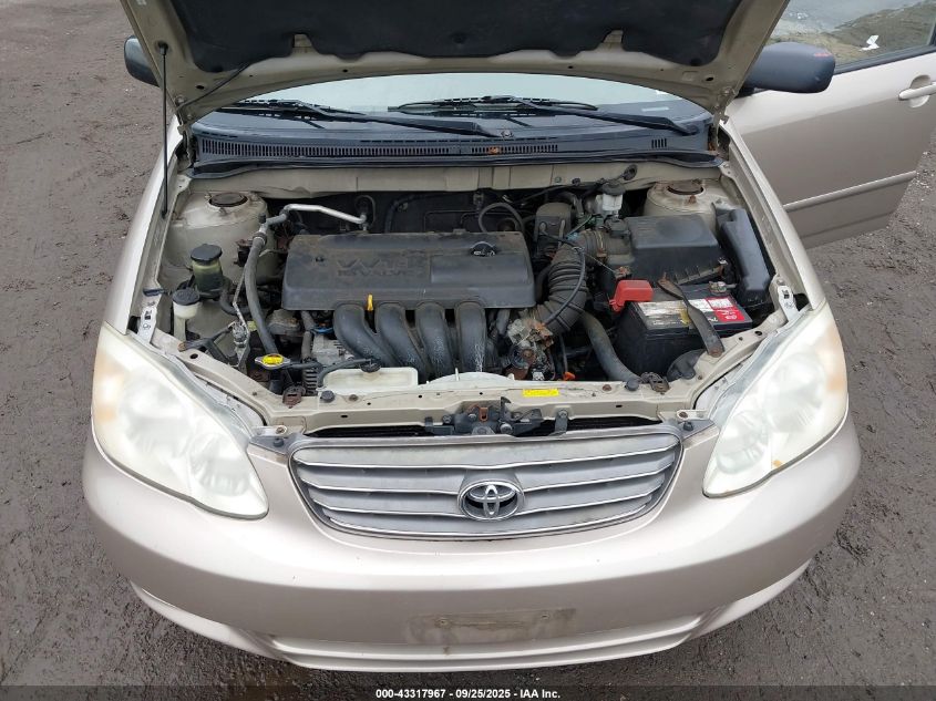 2004 Toyota Corolla Le VIN: 2T1BR32E84C273482 Lot: 43317967