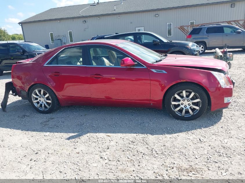 2008 Cadillac Cts Standard VIN: 1G6DS57VX80181956 Lot: 43317975