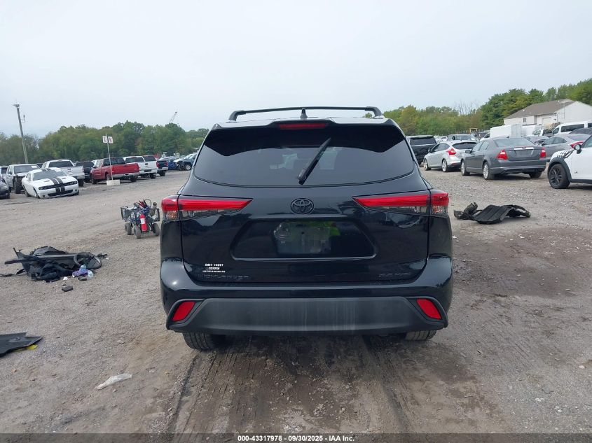 2021 TOYOTA HIGHLANDER XLE - 5TDGZRBH2MS150416