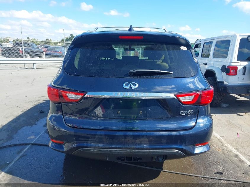 2018 Infiniti Qx60 VIN: 5N1DL0MM7JC512355 Lot: 43317992