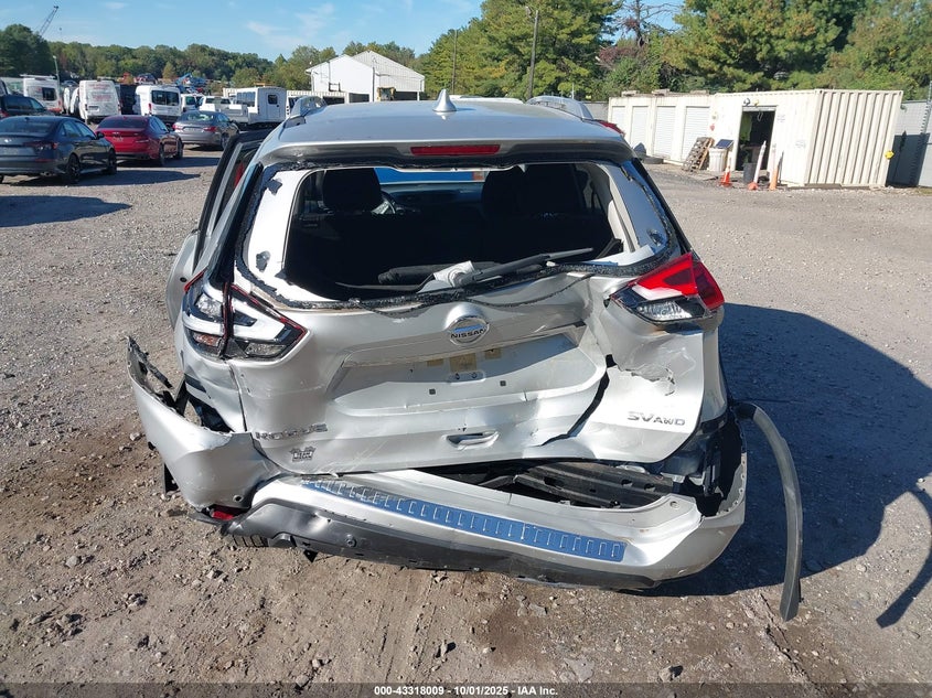 2020 Nissan Rogue Sv Intelligent Awd VIN: JN8AT2MV1LW140447 Lot: 43318009