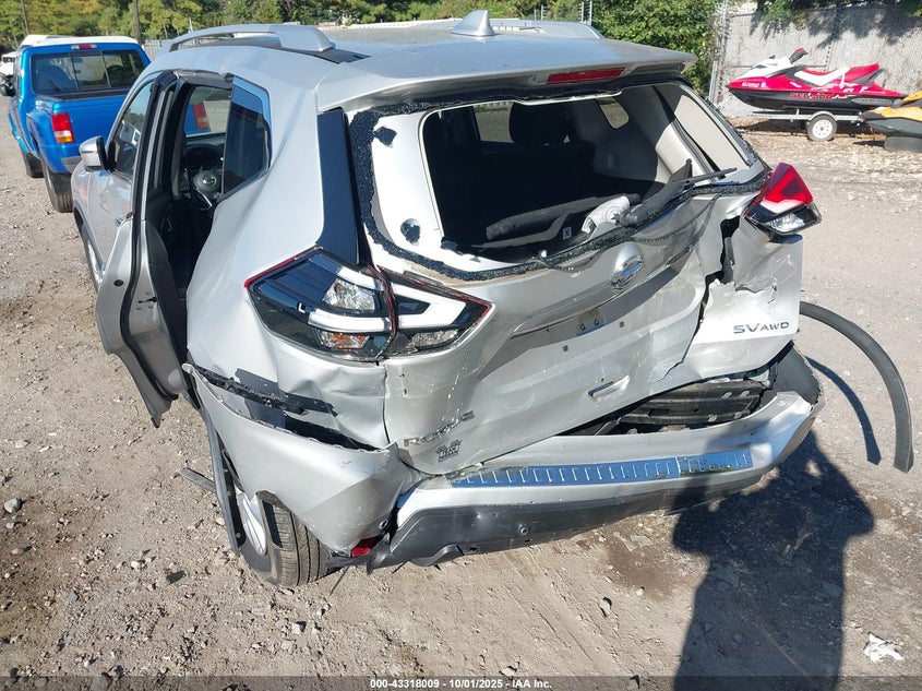 2020 Nissan Rogue Sv Intelligent Awd VIN: JN8AT2MV1LW140447 Lot: 43318009