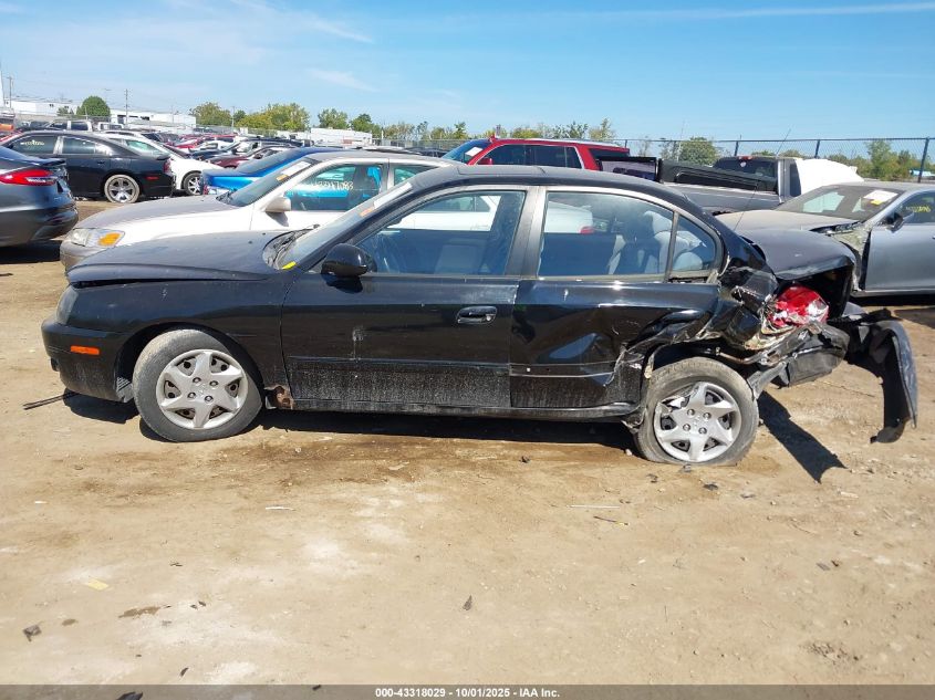 2005 Hyundai Elantra Gls/Gt VIN: KMHDN46D45U924800 Lot: 43318029