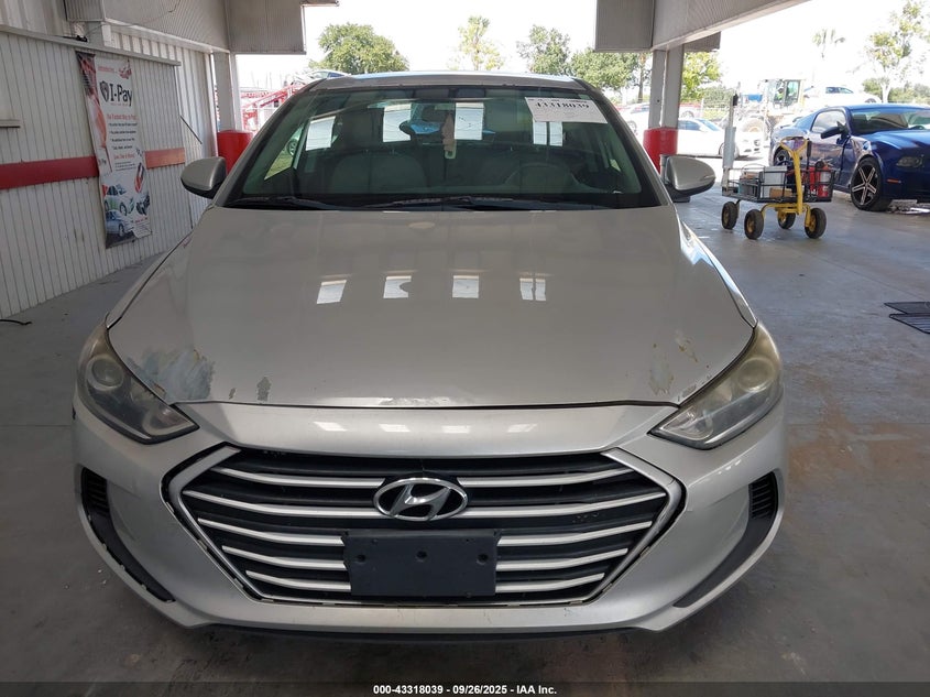 2018 HYUNDAI ELANTRA SEL 5NPD84LF0JH253728