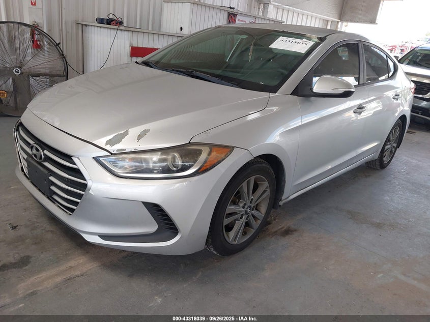 2018 HYUNDAI ELANTRA SEL 5NPD84LF0JH253728