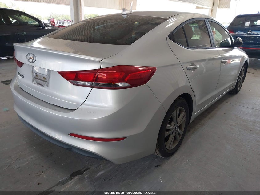 2018 HYUNDAI ELANTRA SEL 5NPD84LF0JH253728