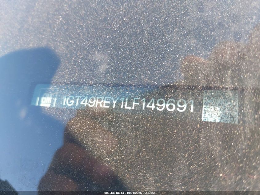 2022 GMC Sierra 2500Hd 4Wd Standard Bed Denali VIN: 1GT49REY1NF317915 Lot: 43318044