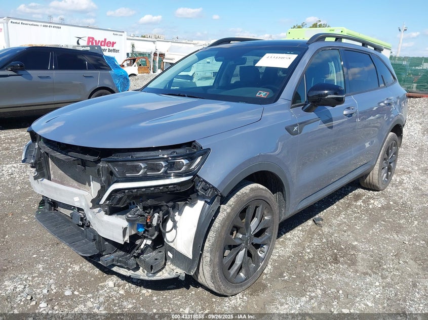 VIN 5XYRKDLF1NG139550 2022 KIA SORENTO X-LINE SX PRESTIGE