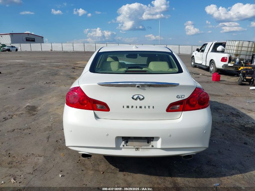 2013 Infiniti G37 Journey VIN: JN1CV6AP6DM718358 Lot: 43318059