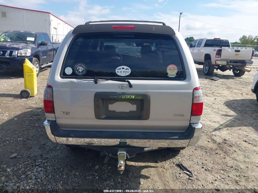 1997 Toyota 4Runner Sr5 V6 VIN: JT3HN86R5V0106836 Lot: 43318061