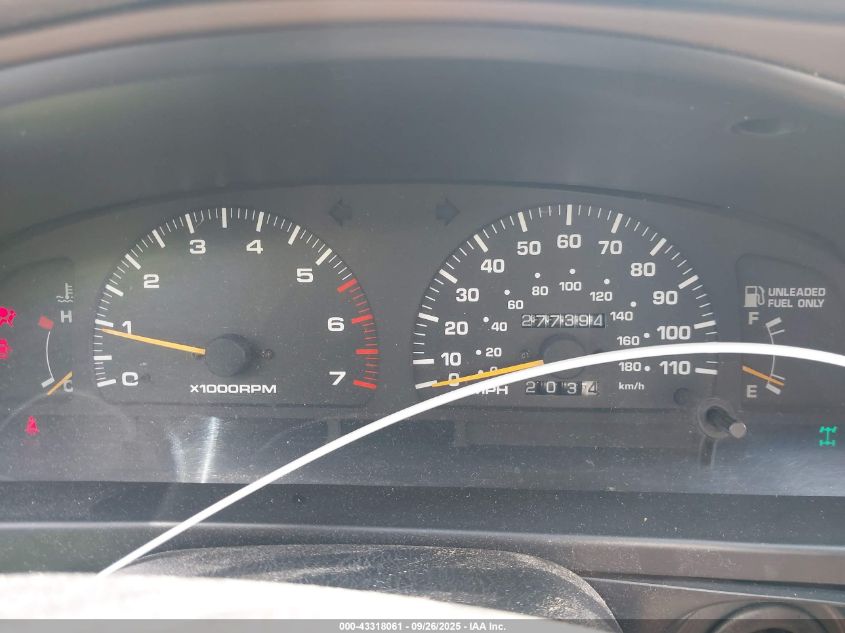 1997 Toyota 4Runner Sr5 V6 VIN: JT3HN86R5V0106836 Lot: 43318061