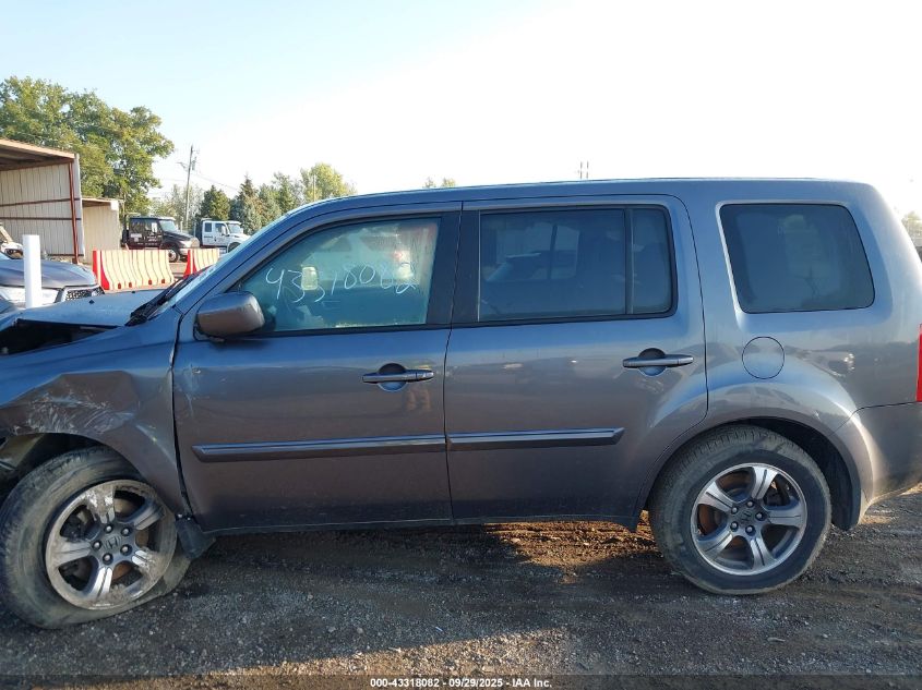 2015 Honda Pilot Se VIN: 5FNYF3H37FB032570 Lot: 43318082