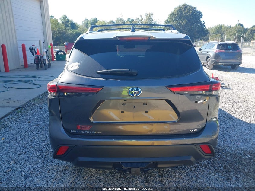 2023 TOYOTA HIGHLANDER HYBRID XLE - 5TDKARAH9PS017806