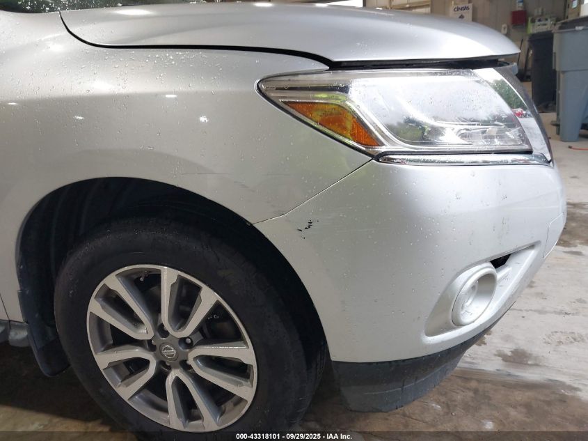 2014 Nissan Pathfinder S VIN: 5N1AR2MM0EC631755 Lot: 43318101